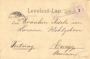 1899 Görgő, Szepesgörgő, Harchov, Spissky Hrhov; Gróf Csáky Vidor kastélya. Szoller Géza kiadása / c...