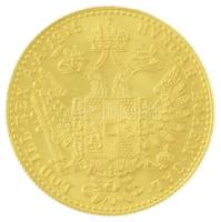 Ausztria 1915. Dukát Au "Ferenc József" utánveret (3,49g/0.986) T:1,1- Austria 1915. Ducat...