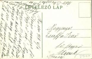 Kassa, Kosice; Vasútállomás este / Bahnhof / railway station at night