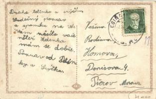 Legenye-Alsómihályi, Legenye-Mihályi, Luhyna-Michalany (Legina); vasútállomás, utcakép a templommal ...