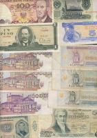 Kis bankjegy tétel 32db modern külföldi T:II,III