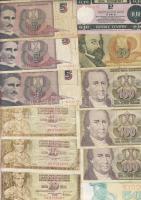 Kis bankjegy tétel 32db modern külföldi T:II,III
