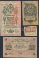 Orosz/szovjet tétel 1898-1947. 16klf db jobbakkal T:I,II+(többsége!),III,IV(csak 2x)