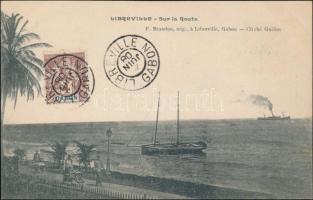 1908 Libreville, Sur la Route / ships