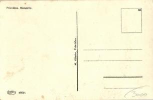 Privigye, Prievidza; tér, városház, drogéria, Rosenthal üzlete. M. Klimko / Námestie, Mestsky Dom, S...