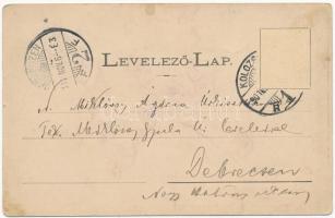 1901 Kolozsvár, Cluj; Erzsébet királyné (Sisi) szobor. Dunky Fivérek cs. és kir. udvari fényképészek...