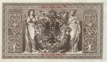 Német Birodalom/Császárság 1910. 1000M(2x) egymásutáni sorszámokkal T:I