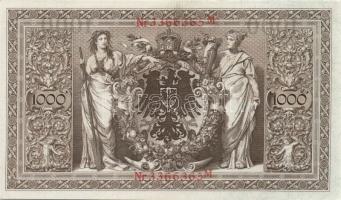 Német Birodalom/Császárság 1910. 1000M(2x) egymásutáni sorszámokkal T:I