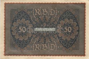 Német Birodalom/Weimari Köztársaság 1919. 50M Berlini nyomat T:I-