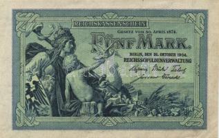 Német Birodalom/Császárság 1904. 5M T:I