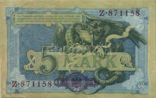 Német Birodalom/Császárság 1904. 5M T:I