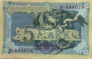 Német Birodalom/Császárság 1904. 5M T:I