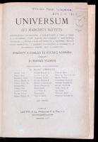 1904-1918 Dr. Hankó Vilmos (szerk.): Universum. Évkönyv a család és az ifjúság számára. I., III., VI...
