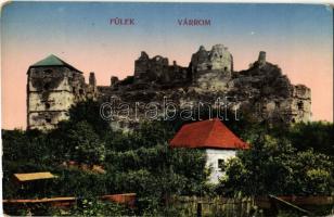 Fülek, Filakovo; vár. Krämer Jeremiás kiadása / Filakovsky hrad / castle (EK)