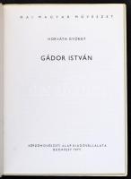 Mai magyar művészet sorozat 10 db füzete kiadói tékában