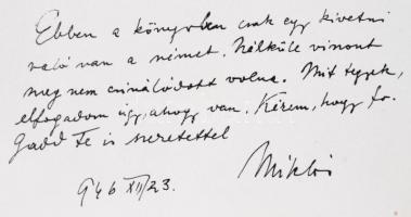 Madách Imre: A civilizátor. Komédia Aristophanes Modorában. Győry Miklós rajzaival. Hungária könyvek...