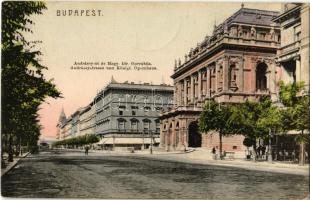 1907 Budapest VI. Andrássy út, Magy. kir. Opera. S.L.B. 110.