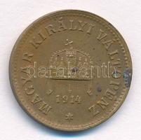 1914KB 2f Br T:2 kis patina
Adamo K2