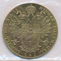 Ausztria 1875. 4D aranyozott fém replika T:1-,2
Austria 1875. 4 Ducat gold plated replica C:AU,XF