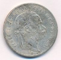 1879KB 1Ft Ag "Ferenc József / Középcímer" Körmöcbánya T:2,2- patina
Adamo M15