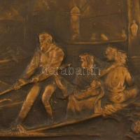 Holló Barnabás (1865-1917): "Báró Wesselényi Miklós emlékverseny - Balatoni távúszás" Bron...