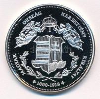 DN "Magyarország Keresztény Királyai / III. Károly 1711-1740" Ag emlékérem (20,12g/0.333/3...