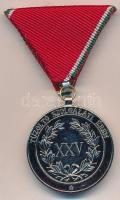 1995. Tűzoltó Szolgálati Érem XXV fém kitüntetés mellszalagon T:1-
