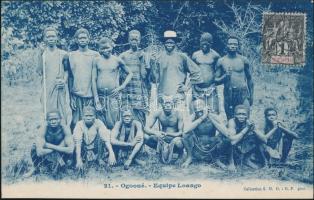 Ogooué, Equipe Loango / Loango group, folklore