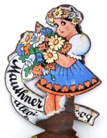 "Mauthner mag" kislányos hamutartó, sérült, d: 10 cm