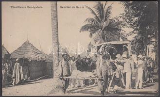 Tirailleurs Sénégalais, Service de Santé / Senegalese soldiers, medical service, folklore, Szenegáli felcserek, folklór