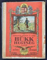 1930 A Bükk-hegység, Kirándulók térképe 7. sz., vászontérkép, kiadja: M. Kir. Állami Térképészet, 88...
