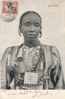 1907 Djibouti, Femme Arabe / Arab woman, folklore. TCV card (fl)