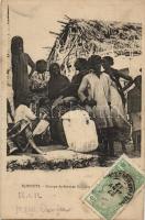 1912 Djibouti, Groupe de femmes Somalis / Somali women, folklore. TCV card (fl)