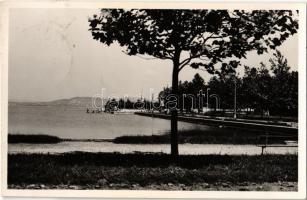 1938 Balatonboglár, strand