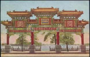 Törőcsik I. és Törőcsik II. labdarúgók aláírásai Faragó Lajos Honvéd-kapus részére Kínából küldött l...