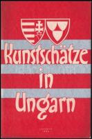 1935 Kunstschätze in Ungarn. A borító Jaschik Álmos (1885-1950) grafikus munkája (Bp., Klösz-ny.) Bp., Kir. M. Egyetemi Nyomda, 19+1 p. Fekete-fehér fotókkal illusztrált. Német nyelven. Kiadói papírkötés.