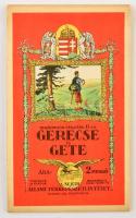 1936 Kirándulók térképe 11.: Gerecse és Gete, 1:50000, Magyar Királyi Állami Térképészeti Intézet, j...