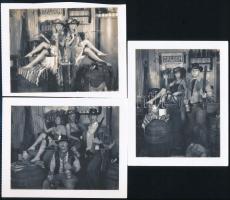 11 db western témájú modern fotó, 13×9,5 cm