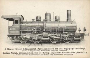 Locomotive : Máv 422 Photo