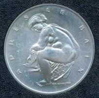 Kiss Kovács Gyula (1922-1984) 1964. "Renoir - Apres le bain" peremén jelzett Ag emlékérem ...