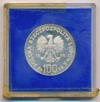 Lengyelország 1975. 100Zl Ag "A varsói királyi palota" eredeti plasztik tokban T:PP, 1
Po...