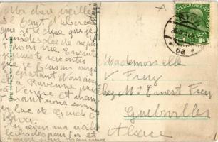 Riva del Garda, Strada del Ponale, II. Galleria / road, tunnel, lake (small tear)