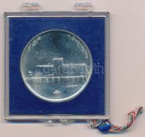 Lapis András (1942-) DN "Gyulai Várszínház" Ag emlékérem, plombált kék ÁPV tokban (~38g/0....