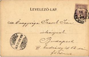1900 Rimaszombat, Rimavská Sobota; Tompa Mihály szülőháza, Királyi törvényszék, Egyes. Protestáns gi...