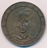 Máté István (1952-) 1983. "Rózsa Ferenc 1906-1942 / 25 éves a Rózsa Ferenc Szakközépiskola - Sz...