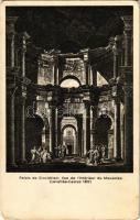Split, Dioklecijanova Palaca, Unutrasnjost Mauzoleja / Diokletianpalast, Inneres des Mausoleums / Diocletians palace, mausoleum interior (worn corners)