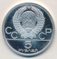 Szovjetunió 1977. 5R Ag "Moszkvai Olimpia 1980 - Kijev" T:PP
Soviet Union 1977. 5 Rubles ...