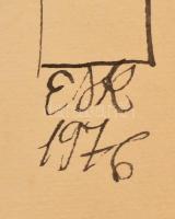 Kunovits-Schranz Edit (1922-1984): díszlet és jelmeztervező: Sütő András: Csillag a máglyán színházi...