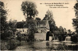 Saint-Pol-sur-Ternoise, Le Moulin de Gauchin / the watermill of Gauchin (gluemark)