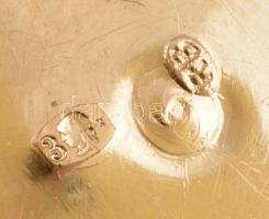 Ezüst (Ag.) keresztelőpohár, jelzett, d: 5,5 cm, nettó 31,3 g